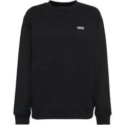 Bluza sportowa damska Vans Flying. Czarne bluzy sportowe damskie Vans, l, bez wzorów, bez kaptura, trekkingowe. Za 499.00 zł.