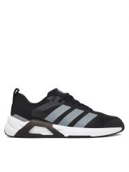 Adidas Buty na siłownię Dropset Control JS3037 Czarny. Czarne obuwie sportowe damskie Adidas, bez wzorów, z materiału, na fitness i siłownię. Za 399.99 zł.