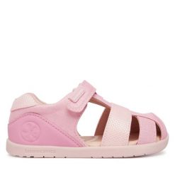 Sandały Biomecanics. Czerwone sandały dziewczęce Biomecanics, bez zapięcia. Za 219.99 zł.