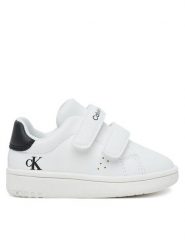 Calvin Klein Sneakersy V1X9-83151-1355 M Biały. Białe buty sportowe chłopięce Calvin Klein, bez wzorów, ze skóry, bez zapięcia. Za 199.99 zł.