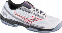 Mizuno Mizuno Break Shot 4 Padel 61GB233507 białe 44. Białe buty sportowe męskie Mizuno, bez zapięcia. Za 345.49 zł.