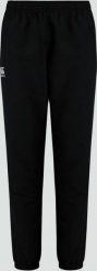 Spodnie do biegania Canterbury Club Plain Tap Cuff. Czarne spodnie sportowe męskie CANTERBURY, xs, bez wzorów, z dresówki, do biegania. Za 310.50 zł.