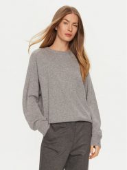 ViCOLO Sweter 77012S Szary Regular Fit. Szare swetry damskie ViCOLO, s, bez wzorów, z kaszmiru, bez kołnierzyka, bez ramiączek, bez kaptura. Za 1,019.00 zł.