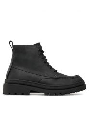 Boss Trapery Nebular 50529219 Czarny. Czarne śniegowce i trapery męskie Boss, z nubiku, bez zapięcia. Za 629.99 zł.
