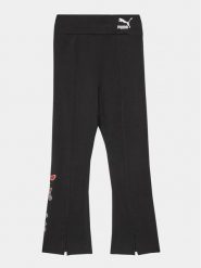 Puma Legginsy Puma X Miraculous 621857 Czarny Tight Fit. Czarne legginsy dla dziewczynek Puma, bez wzorów, z bawełny. Za 99.99 zł.