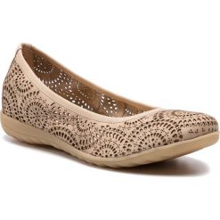 Baleriny CAPRICE - 9-22550-22 Beige Nubuc 401. Półbuty damskie marki Caprice. Za 239.90 zł.