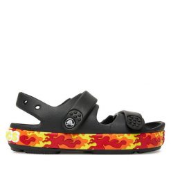 Sandały Crocs. Czarne sandały chłopięce Crocs, bez zapięcia. Za 139.99 zł.