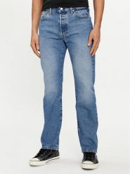 Levi's® Jeansy 501® 00501-3504 Niebieski Straight Fit. Niebieskie jeansy męskie . Za 359.99 zł.