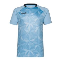 Koszulka piłkarska męska Capelli Pitch Star Goalkeeper. Niebieskie koszulki sportowe męskie CAPELLI SPORT, m, bez wzorów, bez kołnierzyka, bez ramiączek, do piłki nożnej. Za 119.99 zł.