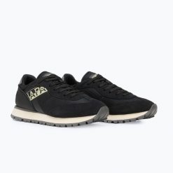 Buty męskie Napapijri Jet. Czarne trekkingi męskie Napapijri, trekkingowe. Za 299.99 zł.