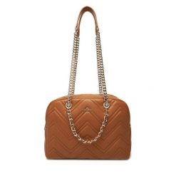 Torebka Nine West. Brązowe torebki do ręki damskie Nine West, bez wzorów, klasyczne, bez dodatków. Za 249.99 zł.