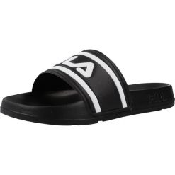 Sandały FILA FFT0028 Czarny. Czarne sandały męskie Fila, z materiału, bez zapięcia. Za 77.99 zł.