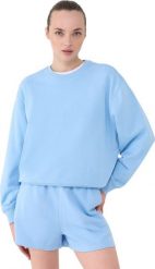 Bluza damska 4F F1765 błękitna 4FWMM00TSWSF1765 32S XL. Niebieskie bluzy damskie 4f, s, bez wzorów, bez kaptura. Za 97.49 zł.