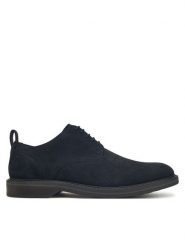 Clarks Półbuty Aldwin Lace 26183251 Granatowy. Niebieskie półbuty na co dzień męskie Clarks, ze skóry, bez zapięcia. Za 409.99 zł.