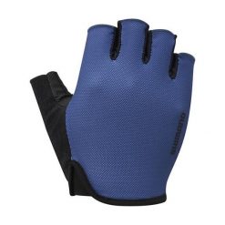 Krótkie rękawice Shimano Airway. Niebieskie rękawiczki męskie Shimano, bez wzorów, sportowe. Za 175.50 zł.