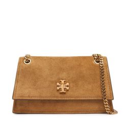 Torebka Tory Burch. Brązowe torebki do ręki damskie Tory Burch, bez wzorów, klasyczne, bez dodatków. Za 1,919.00 zł.