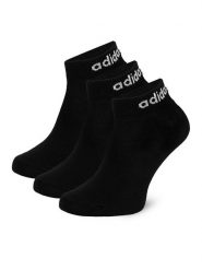 Adidas Skarpety krótkie C-IC1305 3-PACK Czarny. Czarne skarpety damskie Adidas, bez wzorów, z bawełny. Za 44.99 zł.