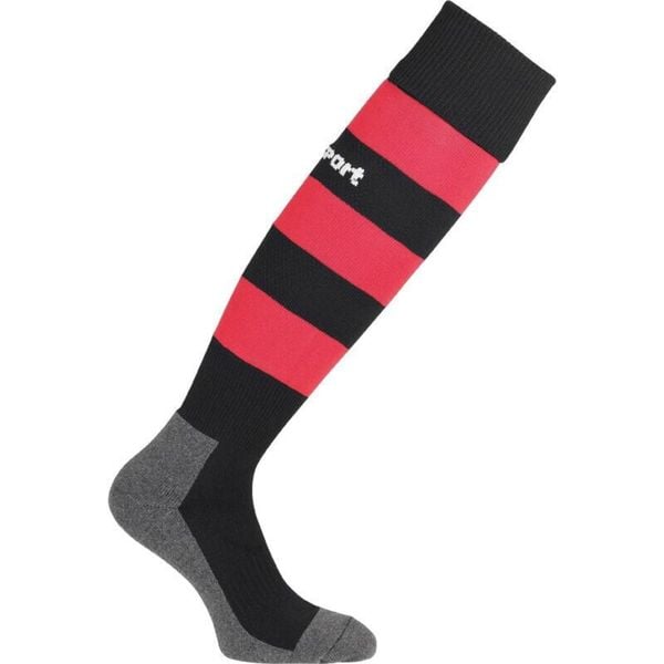 Skarpetki Uhlsport Team Pro Essential Stripe. Czarne skarpety męskie Uhlsport, bez wzorów, z bawełny. Za 89.50 zł.