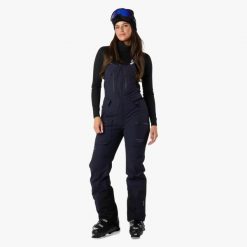 Spodnie narciarskie kobiece Swedemount Lofoten 3L Shell Bib Pants II wodoodporne. Niebieskie spodnie materiałowe damskie SWEDEMOUNT, l, bez wzorów, narciarskie. W wyprzedaży za 672.00 zł.