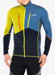 Bluza z kapturem męska Crazy Pull Neutron. Żółte bluzy męskie CRAZY, na lato, l, bez wzorów, z materiału, z kapturem. Za 741.39 zł.