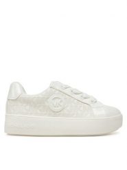 MICHAEL Michael Kors Sneakersy MK01329100 Biały. Białe buty sportowe dziewczęce MICHAEL Michael Kors, bez wzorów, ze skóry, bez zapięcia. Za 299.99 zł.