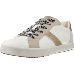 Buty GEOX D BLOMIEE Beżowy. Brązowe trekkingi damskie Geox, trekkingowe. Za 241.99 zł.
