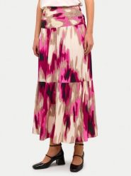 Kaffe Spódnica maxi 10508816 Różowy Regular Fit. Czerwone spódnice damskie Kaffe, xl, bez wzorów, z wiskozy, maxi. Za 149.99 zł.