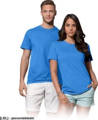 Stedman ST2000 - T-SHIRT męski - jasnoniebieski M. Niebieskie t-shirty męskie Stedman, m, bez wzorów, bez kołnierzyka. Za 18.35 zł.
