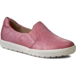 Półbuty CAPRICE - 9-24662-26 Pink Metallic 590. Czerwone półbuty damskie Caprice, z gumy. W wyprzedaży za 169.00 zł.