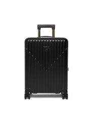 Guess Walizka kabinowa Centennial Travel TWHN96 75983 Czarny. Czarne walizki damskie Guess, z aplikacjami, z tworzywa sztucznego. Za 1,089.00 zł.