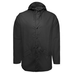 Kurtka RAINS JACKET V3 Czarny. Czarne kurtki męskie Rains, m, bez wzorów, z syntetyku, bez kaptura. Za 404.35 zł.