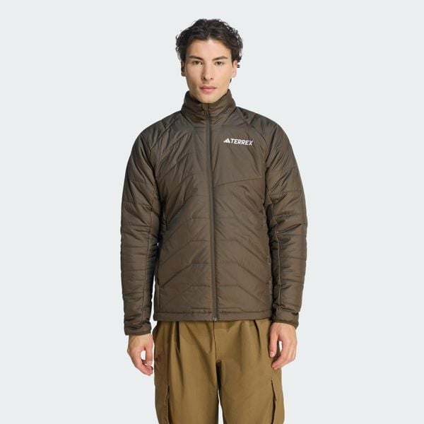 Kurtka Terrex Multi Synthetic Insulated. Czarne kurtki męskie Adidas, l, bez wzorów, z materiału, klasyczne, bez kaptura. Za 569.00 zł.