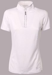 Damska koszulka konkursowa Harry's Horse Denver. Białe t-shirty damskie HARRYS HORSE, s, bez wzorów, z elastanu, eleganckie, bez kołnierzyka. Za 221.80 zł.