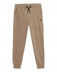 SPODNIE DRESY CHŁOPIĘCE 4F 4FJAW23TTROM411. Spodnie sportowe dla chłopców 4f, bez wzorów, z dresówki, sportowe. Za 79.90 zł.