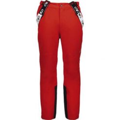 Spodnie narciarskie męskie CMP 3W17397N. Czerwone spodnie snowboardowe męskie CMP, na zimę, m, bez wzorów, narciarskie. Za 499.99 zł.