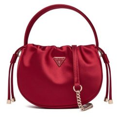 Torebka Guess. Czerwone torebki do ręki damskie Guess, z aplikacjami, bez dodatków. Za 589.99 zł.