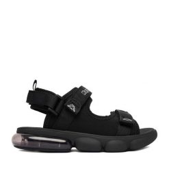 Sandały Kappa. Czarne sandały chłopięce Kappa, bez zapięcia. Za 119.99 zł.