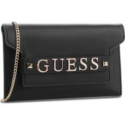 Torebka GUESS - HWVG68 76730 BLA. Czarne torebki do ręki damskie Guess, z aplikacjami, ze skóry ekologicznej. Za 449.00 zł.