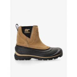 Buty zimowe męskie Sorel Buxton Pull On Boot WP. Brązowe trekkingi męskie Sorel, na zimę, trekkingowe. Za 496.99 zł.