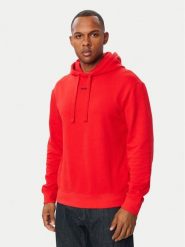 HUGO Bluza Dapo 50486478 Czerwony Relaxed Fit. Czerwone bluzy męskie Hugo, m, bez wzorów, z bawełny, bez kaptura. Za 449.99 zł.