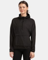 Damska kurtka biegowa ultralight Kilpi ANORI-W. Czarne kurtki damskie Kilpi, s, bez wzorów, z materiału, z kapturem. Za 292.95 zł.