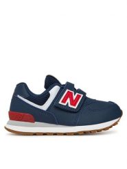 New Balance Sneakersy PV574NF Granatowy. Niebieskie buty sportowe chłopięce New Balance, bez wzorów, ze skóry, bez zapięcia. Za 329.99 zł.