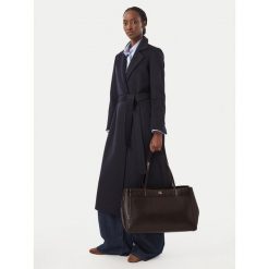 Torebka Calvin Klein. Brązowe torebki do ręki damskie Calvin Klein, bez wzorów, bez dodatków. Za 749.99 zł.