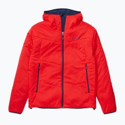 Kurtka hybrydowa męska Marmot Novus 2.0 Hoody. Czerwone kurtki męskie Marmot, m, bez wzorów, trekkingowe. Za 359.99 zł.