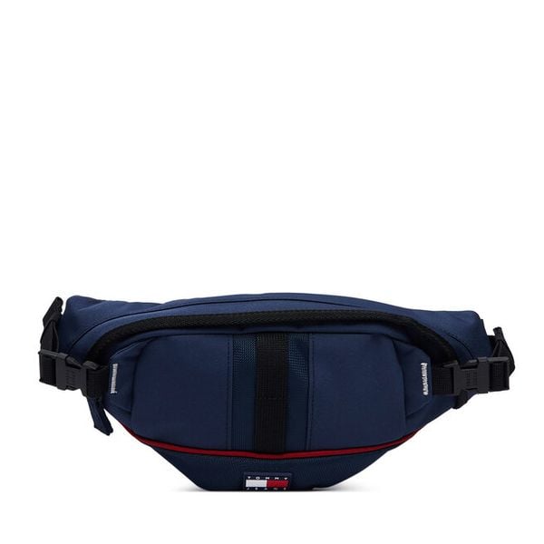 Nerka Tommy Jeans. Niebieskie saszetki męskie Tommy Jeans, z jeansu, młodzieżowe, małe. Za 289.99 zł.