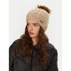Czapka Eisbär. Szare czapki i kapelusze damskie Eisbar, na zimę, bez wzorów. Za 219.99 zł.