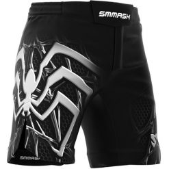 Spodenki do MMA męskie Smmash Venomous Ultra lekkie. Białe krótkie spodenki sportowe męskie SMMASH, m, bez wzorów. Za 139.99 zł.