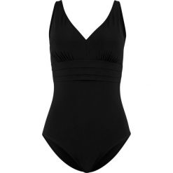 Kostium kąpielowy wyszczuplający bonprix czarny. Czarne kostiumy jednoczęściowe damskie bonprix. Za 129.99 zł.