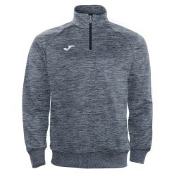 Bluza piłkarska męska Joma Faraon. Szare bluzy sportowe męskie Joma, l, bez wzorów, bez kaptura, do piłki nożnej. Za 252.00 zł.