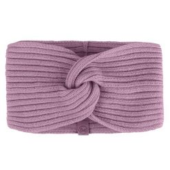 Opaska BUFF KNITTED HEADBAND NORVAL PANSY. Fioletowe czapki i kapelusze damskie Buff, bez wzorów, sportowe. Za 169.90 zł.